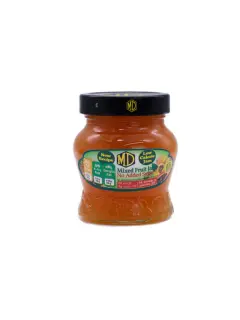 MD MIXED FRUIT JAM  NO ADDED SUGAR 330G