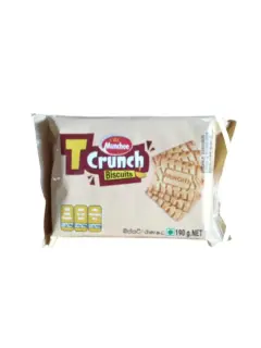 MUNCHEE T CRUNCH CHOCOLATE 190G