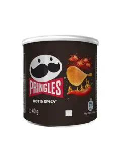 PRINGLES POTATO CHIPS HOT & SPICY 40g