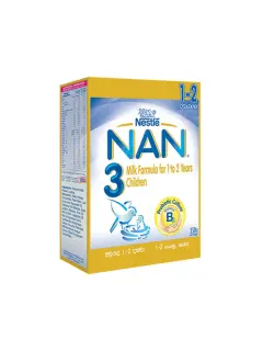 NAN 3 MILK POWDER PKT. 350G